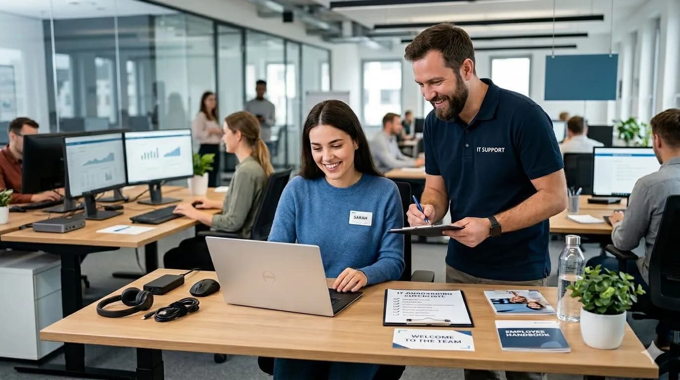 IT-Onboarding neuer Mitarbeiter