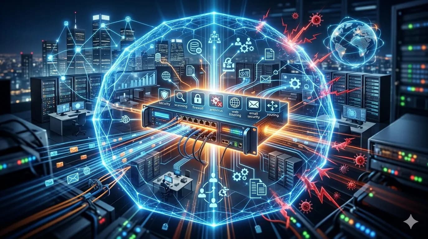 UTM Firewall Schutz